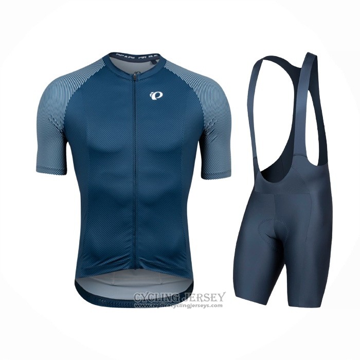 2021 Cycling Jersey Pearl Izumi Dark Blue Short Sleeve And Bib Short